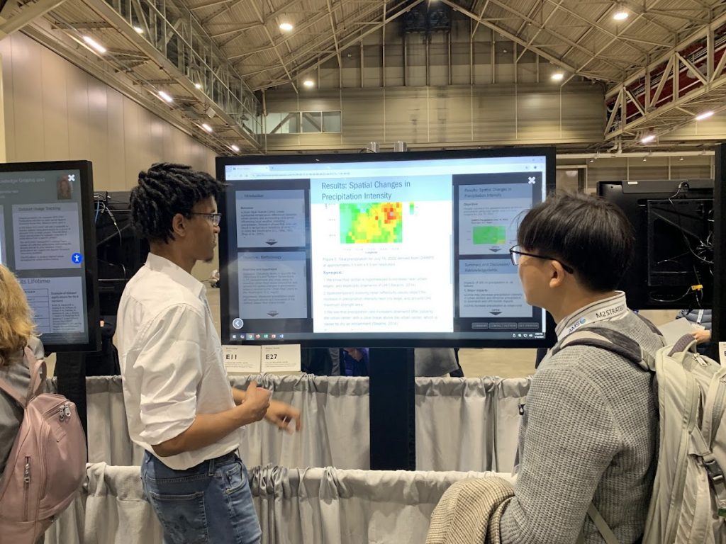 Students in the field