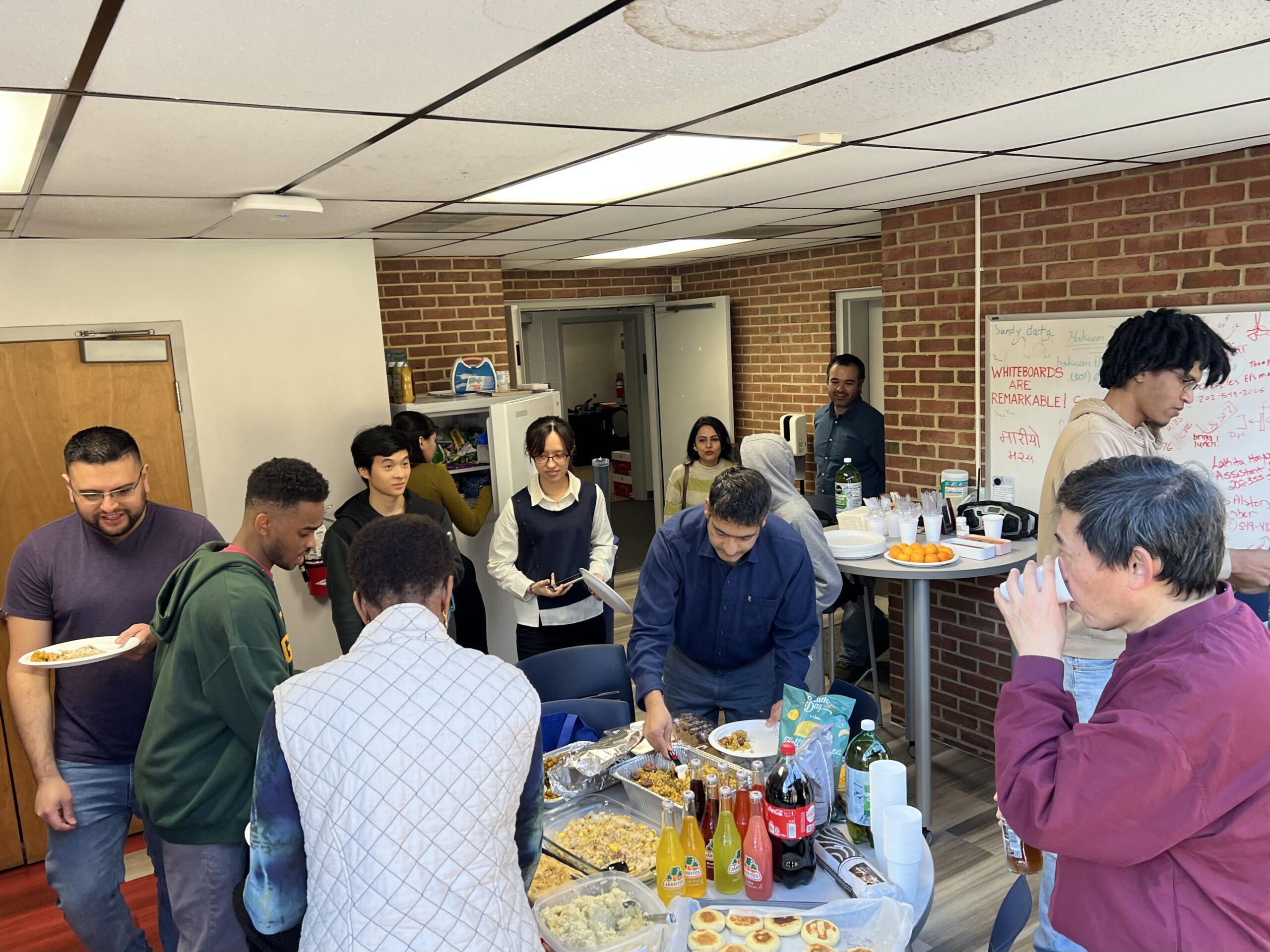 NCAS-M Thanksgiving potluck photo 7
