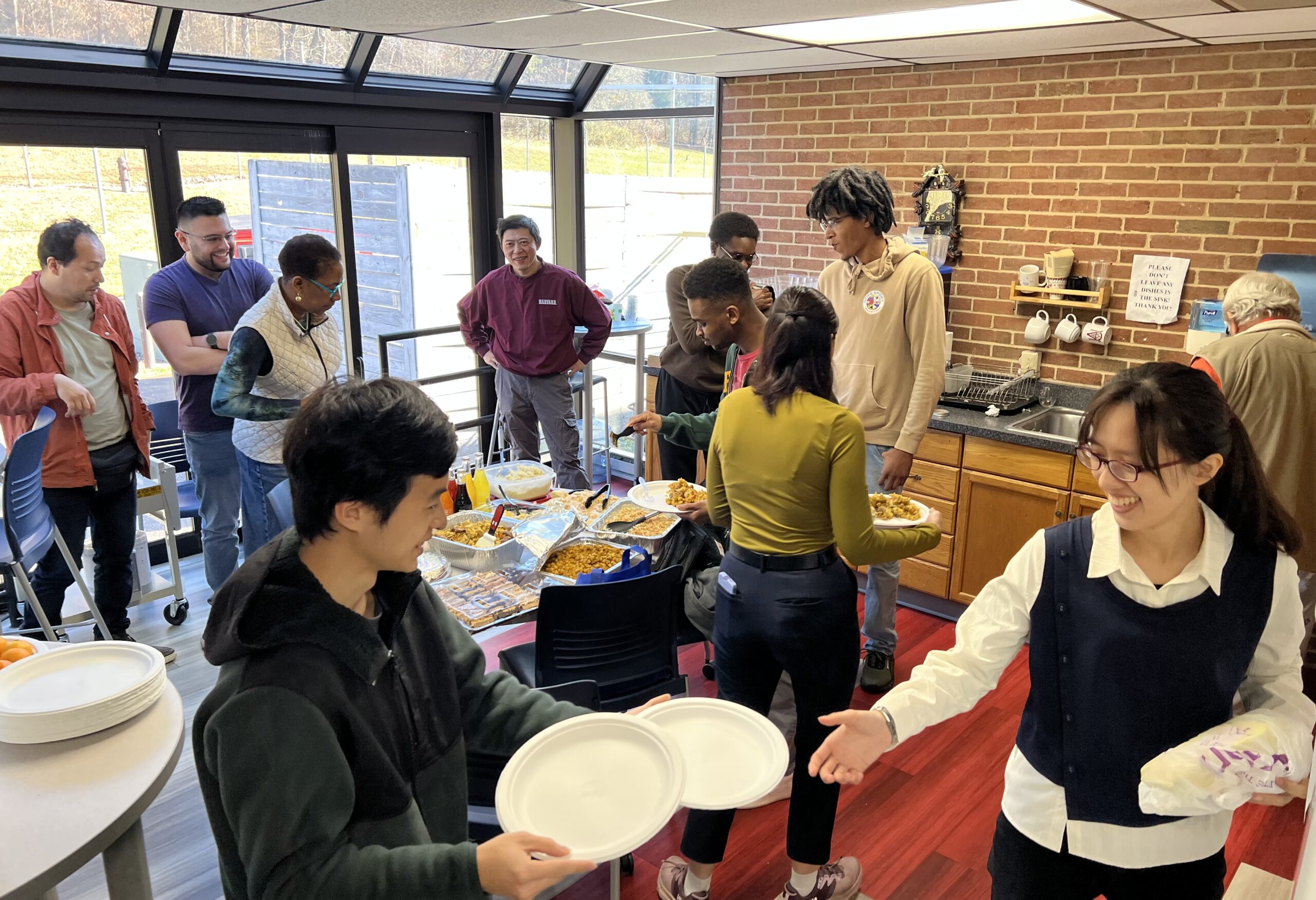 NCAS-M Thanksgiving potluck photo 8