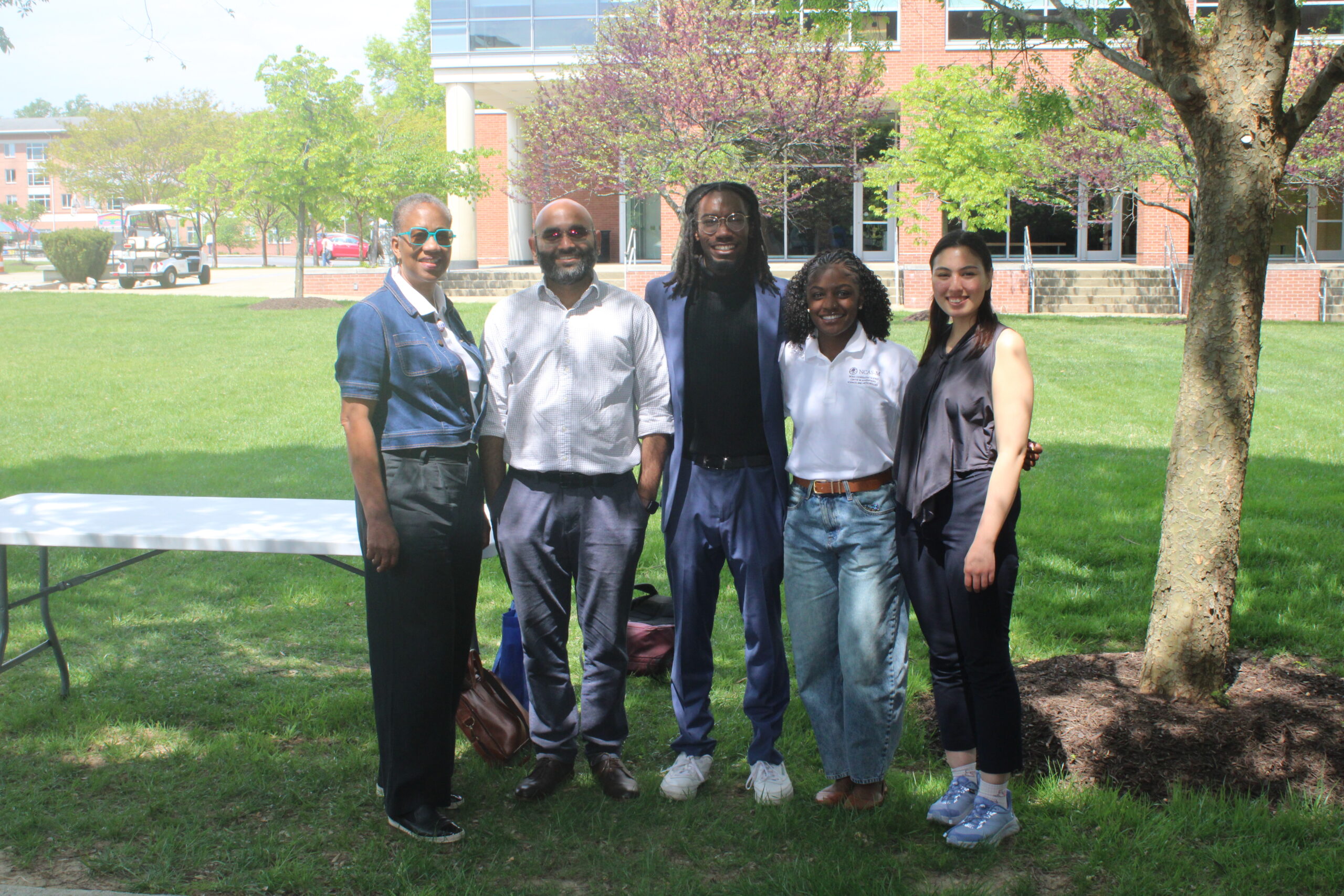 NCAS-M booth at UMBC Earth Day Symposium 2026