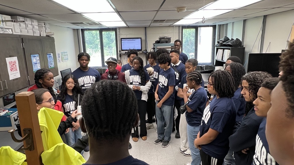 Howard University Drone Academy visit