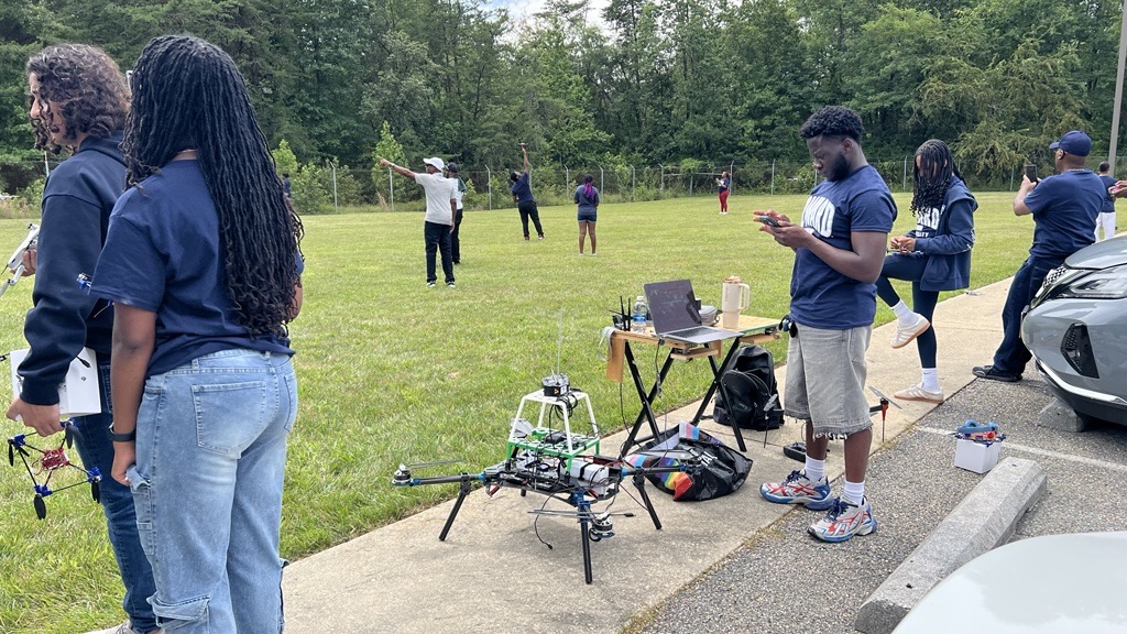 Howard University Drone Academy visit