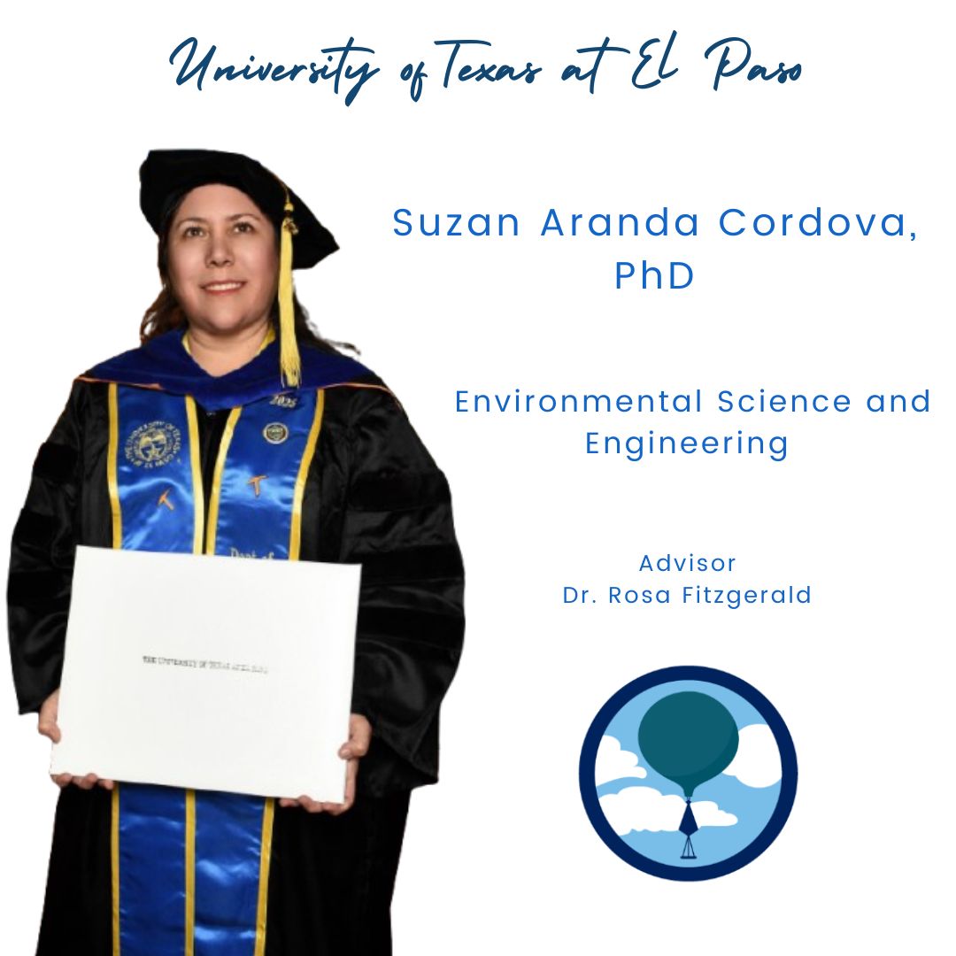 NCAS-M Fall 2025 graduate Dr. Suzan Aranda Cordova